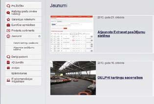 pasūtījumu sistēmas atjauninājumiem, kā arī fotogrāfijas no pasākumiem un citus aktuālus