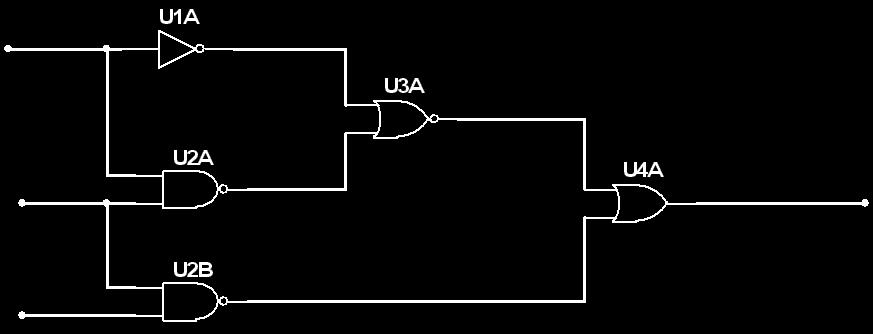 CPITOLUL 3. PORŢI LOGICE EXEMPLUL 2. Pornind de funcţia să se realizeze sinteza circuitului corespunzător utilizând orice combinaţie de circuite logice elementare.