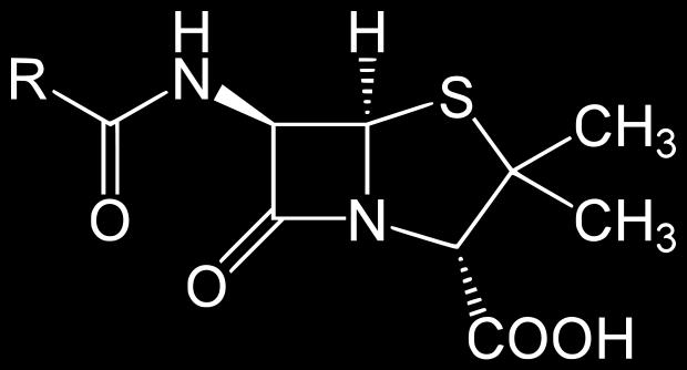 Naravni penicilini Benzilpenicilin penicilin G (Penicillin G, Pan peni G, Penicillin G natrium Sandoz, Penilevel, Penicillin Grunenthal )