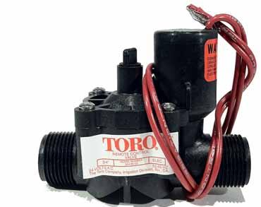 Toro P150 Προδιαγραφές Διάμετρος εισόδου: 1,5 & 2 θηλυκή Ηλεκτρική (πηνίο 24V AC) Έυρος πίεσης: