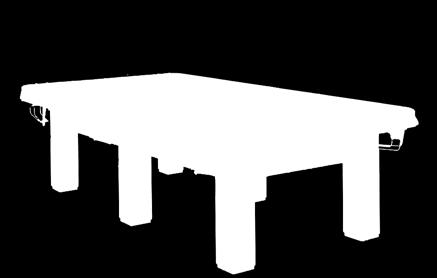 Bilijarski sto P-6 veličine `9` (spoljna dimenzija stola 283 x155cm)