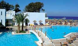 mini market. AVRA BEACH RESORT 4* Βρίσκεται στην παραλία της Ιαλυσού.