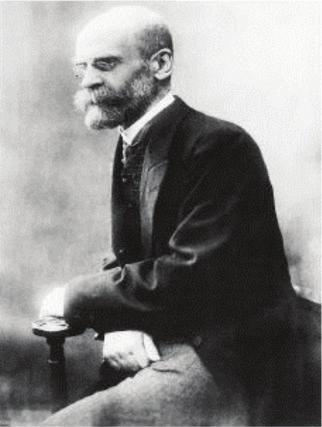 Ο Εμίλ Ντυρκέμ (Emile Durkheim, Γαλλία, 1858-1917) προσπάθησε να μελετήσει τα κοινωνικά γεγονότα σαν «πράγματα» προκειμένου να κατανοήσει την κοινωνική μεταβολή της εποχής του.