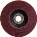 114 Υλικά λείανσης Γωνιακοί λειαντήρες Εξαρτήματα Bosch Δίσκοι λείανσης με φυλλαράκια X431, Standard for Metal, επίπεδος τύπος - EN 13743 Ιδιαίτερα κατάλληλοι για επεξεργασία μετάλλου Καλή απόδοση