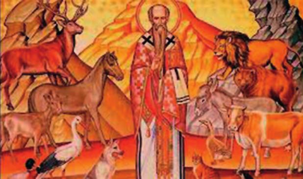 Ο Άγιος Γεράσιμος και το Λιοντάρι Σε τέτοια πνευματικά ύψη είχε φτάσει ο Άγιος Γεράσιμος, ώστε και αυτά τα άγρια θηρία ακόμη τον σέβονταν, τον υπάκουαν και τον υπηρετούσαν.