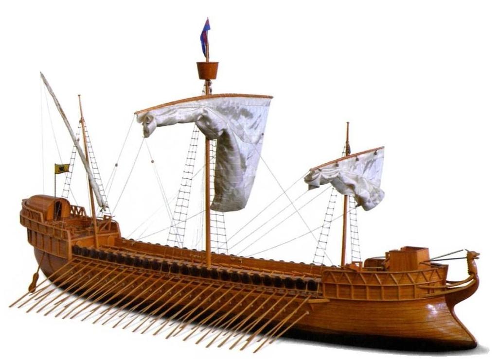 ΕMΠΟΡΙΚΑ ΠΛΟΙΑ Κατά τη Βυζαντινή εποχή αλλάζει το μέγεθος των εμπορικών πλοίων, γίνονται πολύ μικρότερα από τα αντίστοιχα αρχαία ελληνικά και ρωμαϊκά, για λόγους οικονομίας και ευελιξίας, καθώς