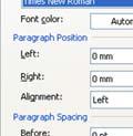 Numbering и Shortcut key) ).