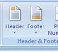Креирање заглављаа и подножја (header / footer)
