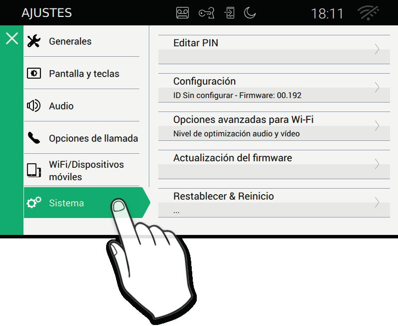 Paso 1: Acceso a la categoría Sistema Paso 2: Realización de la configuración Antes de llegar a ser