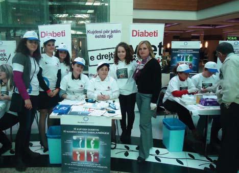 Veprimtaritë rreth Ditës Botërore të Diabetit nga viti në vit jo vetëm janë përmirësuar në aspektin cilësor, por edhe larminë e tyre.