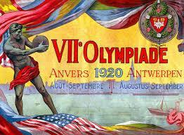 Αμβέρσας 1920 Παρουσιάζεται η Ολυμπιακή Σημαία των 5 κύκλων Εκφωνείται ο