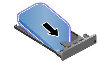 6. Εγκαταστήστε μια νέα κάρτα SIM στο συρταράκι. 7. Σπρώξτε το συρταράκι μέσα στον υπολογιστή. 8. Συνδέστε ξανά το μετασχηματιστή εναλλασσόμενου ρεύματος και όλα τα καλώδια.