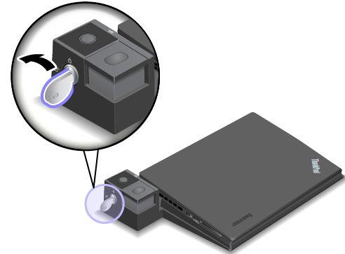 Αποσύνδεση ενός σταθμού σύνδεσης ThinkPad Για να αποσυνδέσετε τον υπολογιστή σας από ένα σταθμό σύνδεσης ThinkPad, κάντε τα εξής: Σημείωση: Ο σταθμός σύνδεσης ThinkPad Basic Dock δεν διαθέτει