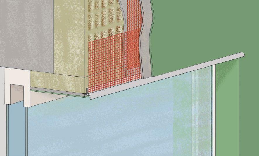 Ukoliko detalj nije pravilno izveden može doći do pojave kondenzacije vlage u