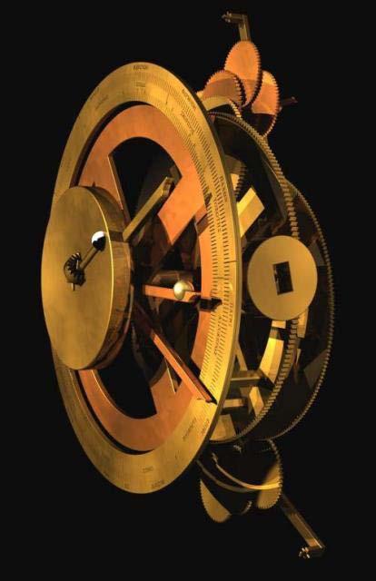 Ο μηχανισμός είναι το αρχαιότερο σωζόμενο μηχάνημα με γρανάζια, και μάλιστα πολύ πολύπλοκο. Είναι φτιαγμένος από μπρούντζο και είχε ξύλινο πλαίσιο.