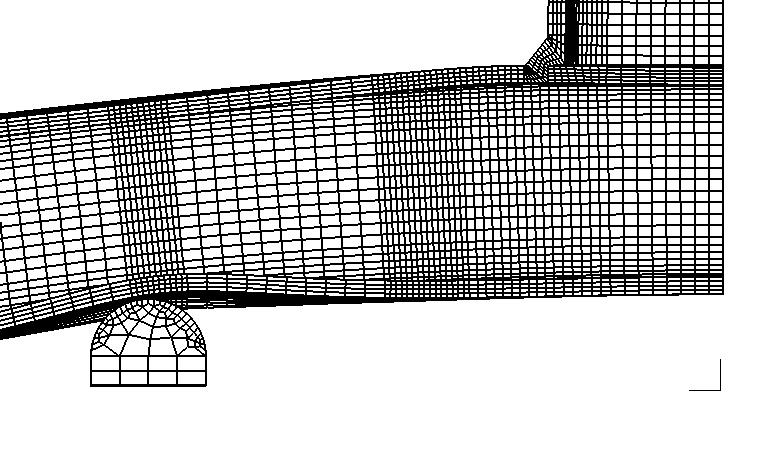 The global model was meshed with linear brick elements with reduced integration (ABAQUS element C3D8R) and with a mesh density near the weld as given in Table 5.6.