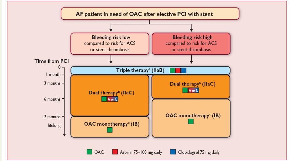 2016 ESC Guidelines for the management of atrial