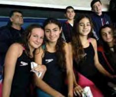 μας ομάδα Κολύμβησης συμμετείχε στους Πανελλήνιους Αγώνες Παμπαίδων A B - Παγκορασίδων A B, που διεξήχθηκαν φέτος στο Βόλο από 14-17 Ιουλίου με τη Δάφνη Κουρουνιώτη να
