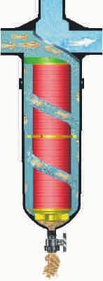 10 Atm 96-9 TYPHOON & - 10Atm Adjustable Hydrocyclonic (Disk) Ρυθμιζόμενου Υδροκυκλωνισμού (Δίσκων) Filter body Βάση φίλτρου Inlet Είσοδος Setting ring Στεφάνη ρύθμισης Outlet Έξοδος Outlet Έξοδος