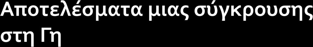 Πρόσκρουση στην ξηρά: το ωστικό κύμα θα κατέστρεφε τα πάντα σε ακτίνα εκατοντάδων χιλιομέτρων και θα πυροδοτούσε πυρκαγιές και πρωτοφανείς σεισμούς.