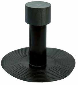 ΕΞΑΤΜΙΣΤΗΡΕΣ ΜΟΝΩΣΕΩΝ ΓΙΑ ΤΑΡΑΤΣΕΣ FLAT ROOF VENT Κωδικός ιαστάσεις* Χρώµα Συσκ. Παλετ. ιαστάσεις παλέτας* Βάρος BO08-02 Ø80 20 400 100x120x225 0,384 kg/τεμ. Code Mod.* Col. Pack.