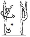 Fouetté πόδι στο οριζόντιοl για min. 2 σχήματα:πόδι πάνω από το οριζόντιο για min.2 σχήματα 22.