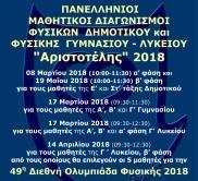 Ζχουν επίςθσ ανακοινωκεί ςτθν αντίςτοιχθ περιοχι του διαδικτφου τα ονόματα των πρωτευςάντων μακθτϊν τθσ Α, Β και Γ Γυμναςίου.