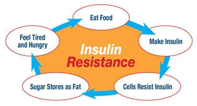 Αντίσταση στην ινσουλίνη Η αντίσταση στην ινσουλίνη είναι η κατάσταση στην οποία μια δεδομένη συγκέντρωση ινσουλίνης συνδέεται με μη φυσιολογική απάντηση στη γλυκόζη H αντίσταση στην ινσουλίνη