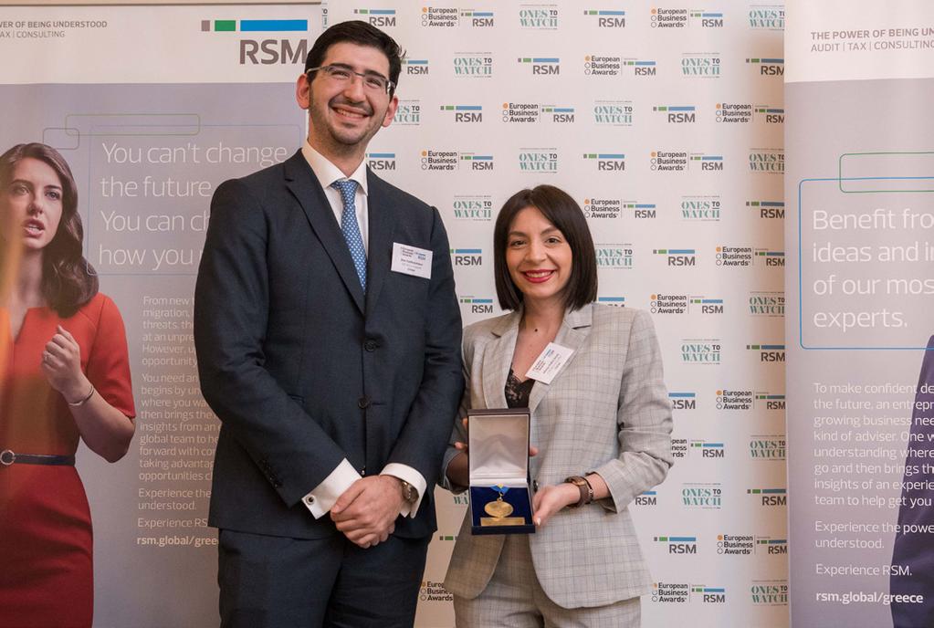 όπως τα European Business Awards sponsored by RSM, αποδεικνύει πως οι Ελληνικές επιχειρήσεις, οι οποίες έχουν καταφέρει να δραστηριοποιηθούν μέσα σε ένα απαιτητικό επιχειρηματικό περιβάλλον, όπως