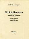 Αρχικά εξώφυλλα 30-40 0005 LEVESQUE ROBERT SIKELIANOS, poemes. Avant - propos de Paul Eluard. Athenes, Icaros, 1946. 8o, σ.108. Αριθμημένο αντίτυπο (274/600).