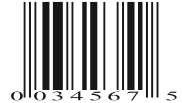 Barcode UPC - A Barcode UPC E ΕΑΝ (European Article Numbering) Αποτελεί την ευρωπαϊκή προσπάθεια δημιουργίας μιας κοινά αποδεκτής συμβολογίας για τη σήμανση καταναλωτικών προϊόντων από τον Οργανισμό