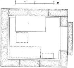 Εικ. 69. Αξονομετρικό σχέδιο Μακεδονικού τάφου Αρ. 35 Εικ. 70.