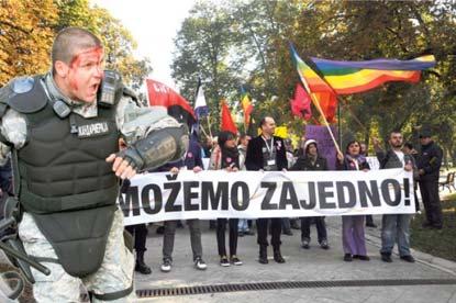 Десничарске организације су пријавиле јавни скуп у покрету Породична шетња за 09.10.2010. године у времену од 13.00 до 16.00 часова.