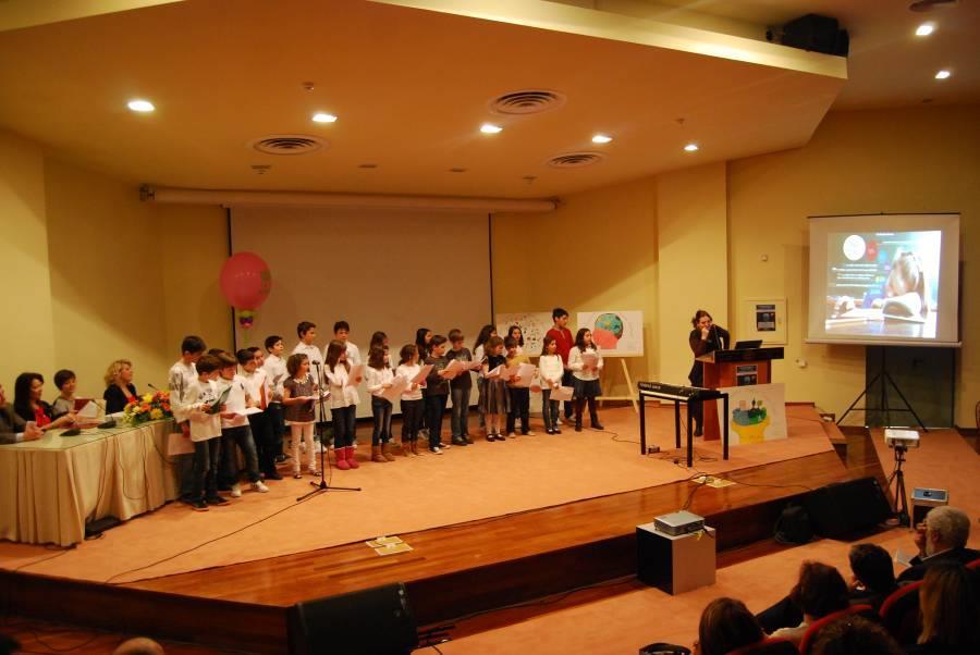 The students from 3 rd High School of Nafpaktos and High School of Antirrion participated also in the event by presented