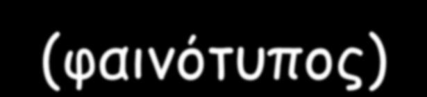 Ι Β, i Ομάδα αίματος (φαινότυπος) Α Β ΑΒ