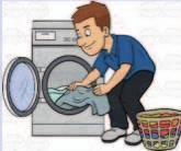 Χρήση πλυντηρίων/στεγνωτηρίων Το κτηριακό συγκρότημα της Φοιτητικής Εστίας περιλαμβάνει χώρο πλυντηρίων στον οποίο λειτουργούν πλυντήρια και στεγνωτήρια με κερματοδέκτες για αποκλειστική χρήση των