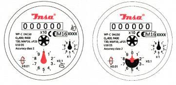), m 3 /h протоци су приказани у табели подтачке 1.2.
