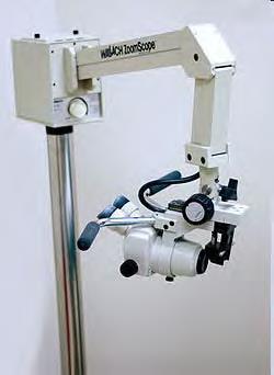 Εικόνα 20: Κολποσκόπιο [46] Μετά από μια πλήρη εξέταση, ο ιατρός καθορίζει τις περιοχές με τον υψηλότερο βαθμό ορατής αλλοίωσης και μπορεί να λάβει βιοψίες από αυτές χρησιμοποιώντας ειδική λαβίδα