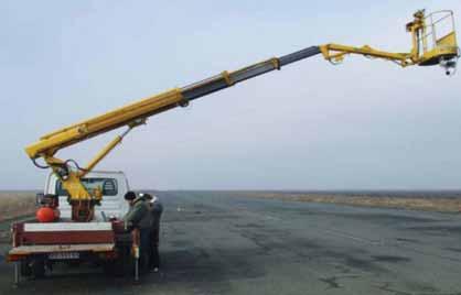testing and verification of instruments for measuring speed of vehicles.