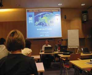 , 2010 Training Traceability routs and interlaboratory comparison with focus on metrology in chemistry, EURAMET, Institute of Metrology of Bosnia and Herzegovina and Public Research Centre Henri