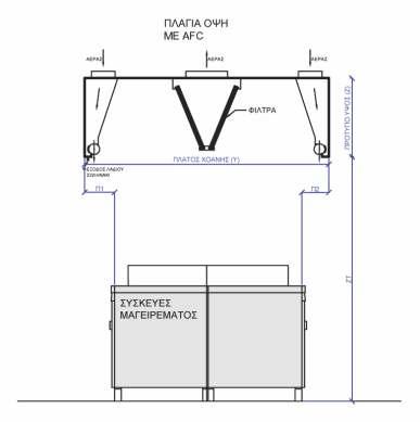 ΧΟΑΝΕΣ ΔΙΠΛΗΣ ΕΝΕΡΓΕΙΑΣ STAINLESS STEEL CONSTRUCTIONS ΚΩΔΙΚΟΣ KKDR1 ΔΙΑΣΤΑΣΕΙΣ X χ Y χ Z ( mm ) 1500x1800x580 ΒΑΡΟΣ ( Kg ) 61 ΕΞΟΔΟΣ ( mm ) Φ 250 ΕΙΣΟΔΟΣ ( mm ) 2 Χ Φ200 ΤΙΜΗ ΦΙΛΤΡΩΝ