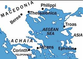 Paul visiting Corinth from Ephesus. This evidently led to some at Corinth criticizing Paul as unreliable in what he says he is going to do. The original plan is laid out in v.