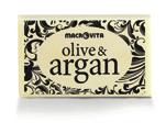 appearance and shine. PURE OLIVE OIL & ARGAN OIL SOAP FOR ALL SKIN & HAIR TYPES Cleanses mildly, softens and moisturizes the skin. Preservatives and artificial colors free.