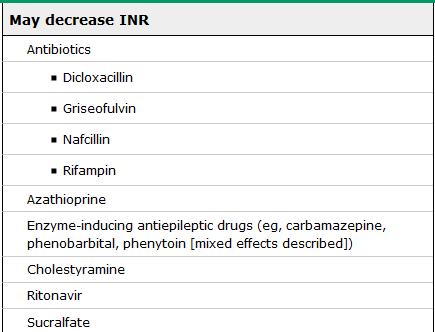 Ανταγωνιστές βιταμίνης Κ 1. Στην οξεία (πάντα αλληλεπικάλυψη με ΗΧΜΒ για 5 μέρες και έως INR>2) και στην παρατεταμένη φάση θεραπείας 2. Χρήζει τακτικής μέτρησης INR(2-3) 3.