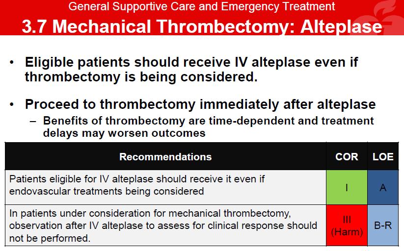 AHA/ASA RECOMMENDATIONS Powers