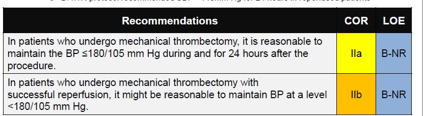 AHA/ASA RECOMMENDATIONS Powers