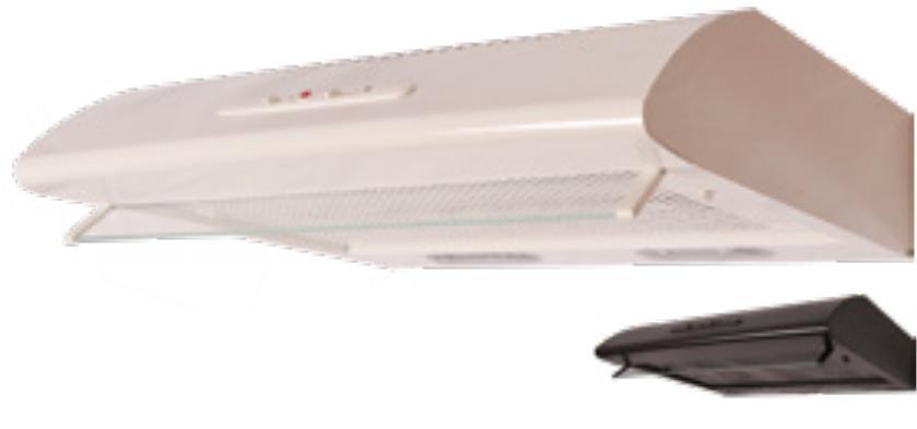 OLYMPIA 2M AL Φωτισμός: 2x28 W Halogen Ελεύθερη απορρόφηση: 493 m3/h Μέγιστη απορρόφηση IEC: 352 m3/h Επίπεδο θορύβου: 63 dba Διακόπτες: συρόμενοι (3 ταχύτητες &