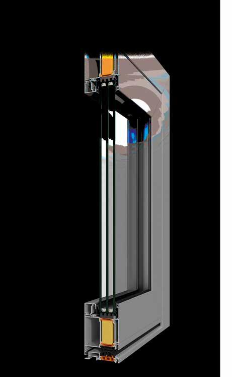 1,30 x 2,30 m και U p= 0,3 W/m 2 Κ Performance - EN ISO