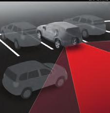 Cruise Control Προσαρμοζόμενης Ταχύτητας Το σύστημα Adaptive Cruise Control του Toyota Safety Sense διατηρεί μια προκαθορισμένη απόσταση από το προπορευόμενο όχημα.
