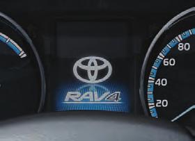 Το νέο RAV4 είναι εξοπλισμένο με έξυπνες τεχνολογίες, όπως η νέα έγχρωμη TFT οθόνη